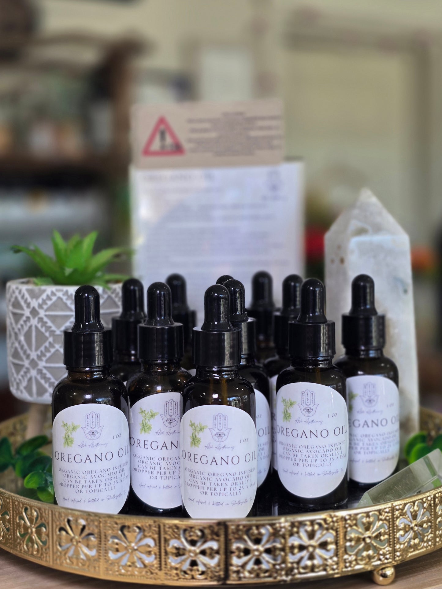 Asè Apothecary Oregano Oil - 1 oz bottle
