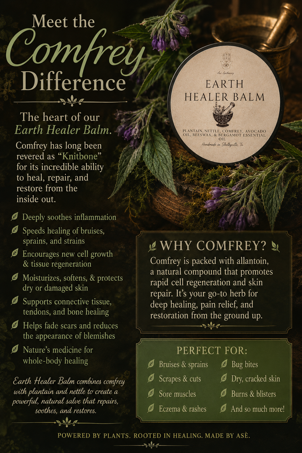 Comfrey Earth Healer Balm