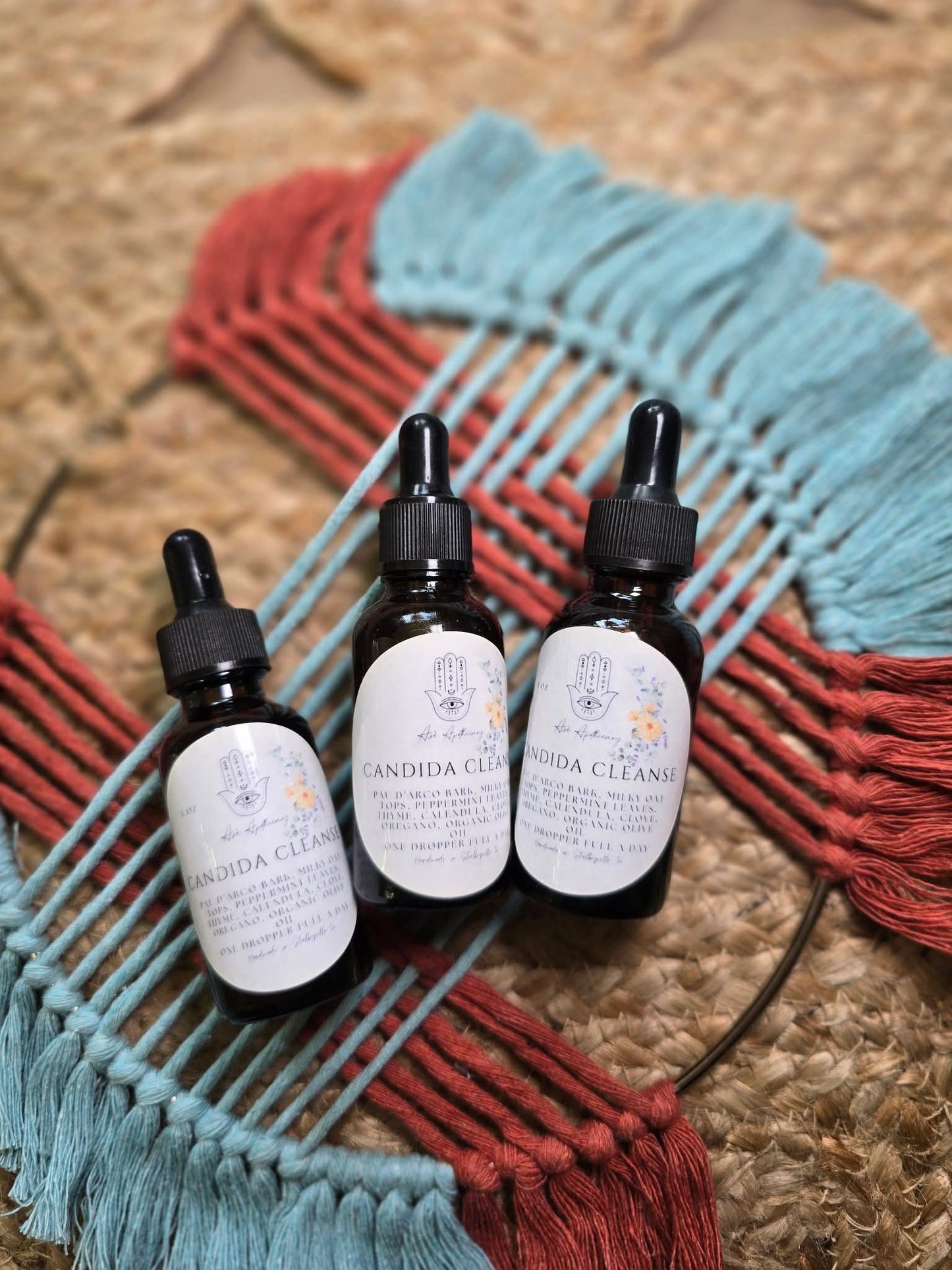 Candida Cleanse Oil Tincture - 1 oz bottle