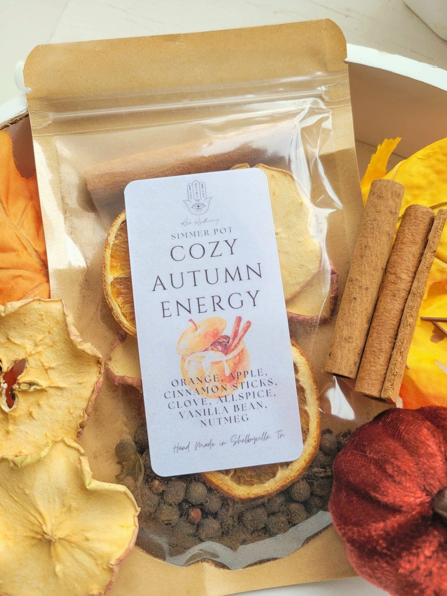 COZY AUTUMN ENERGY - Simmer Pot - 1 bag