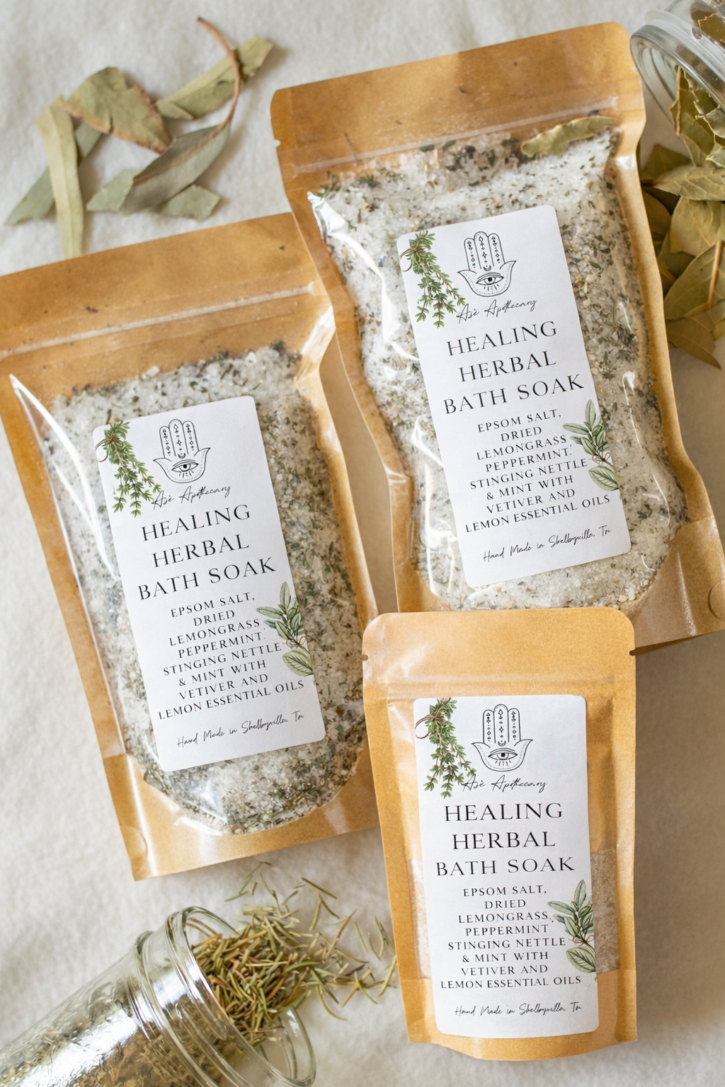 Healing Herbal Bath Soak - Small Bag