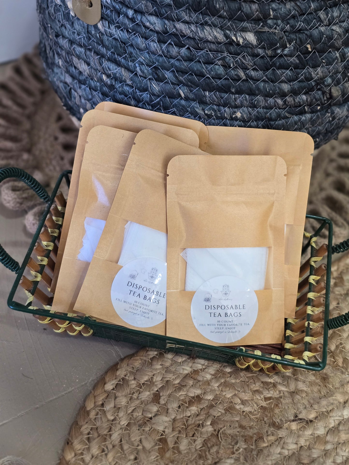 Disposable Organic Tea Bags (10 Pack)