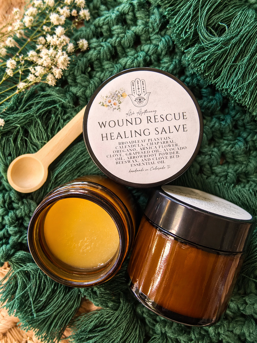 Wound Rescue Healing Salve - 2 oz Jar