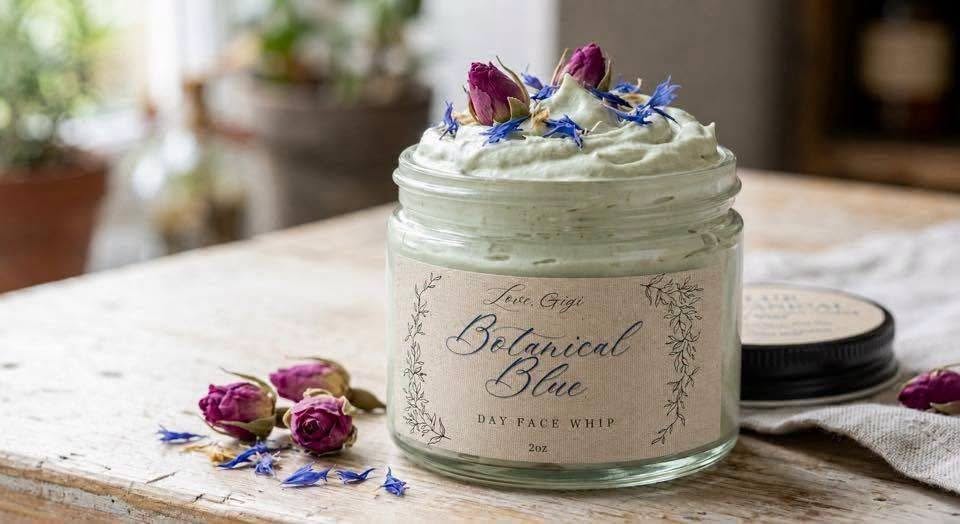 Tallow Blue Day Face Whip by Love, Gigi Botanical — 2 oz