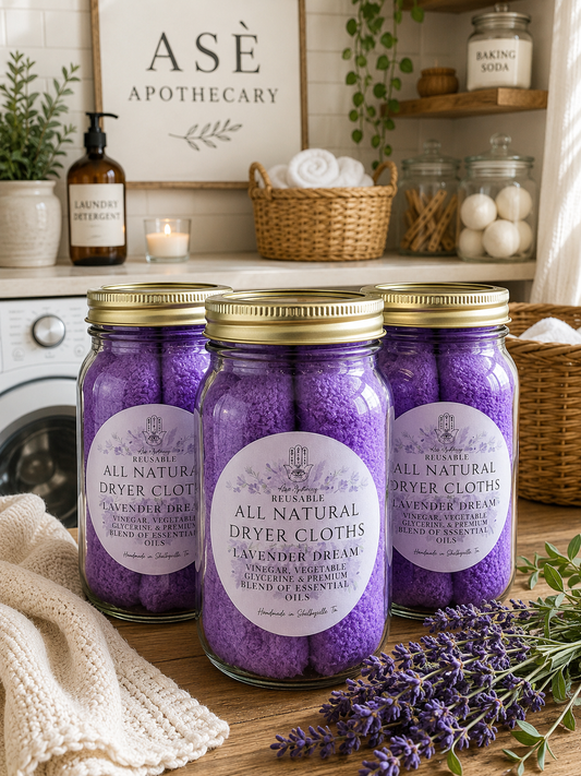 Lavender Dream Reusable Dryer Cloths