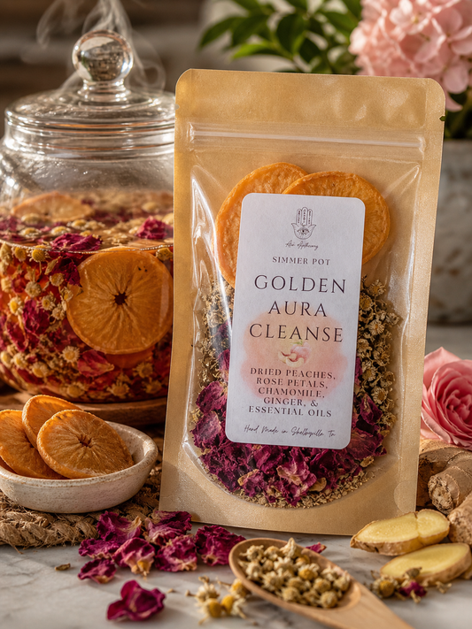 Golden Aura Cleanse Simmer Pot Blend