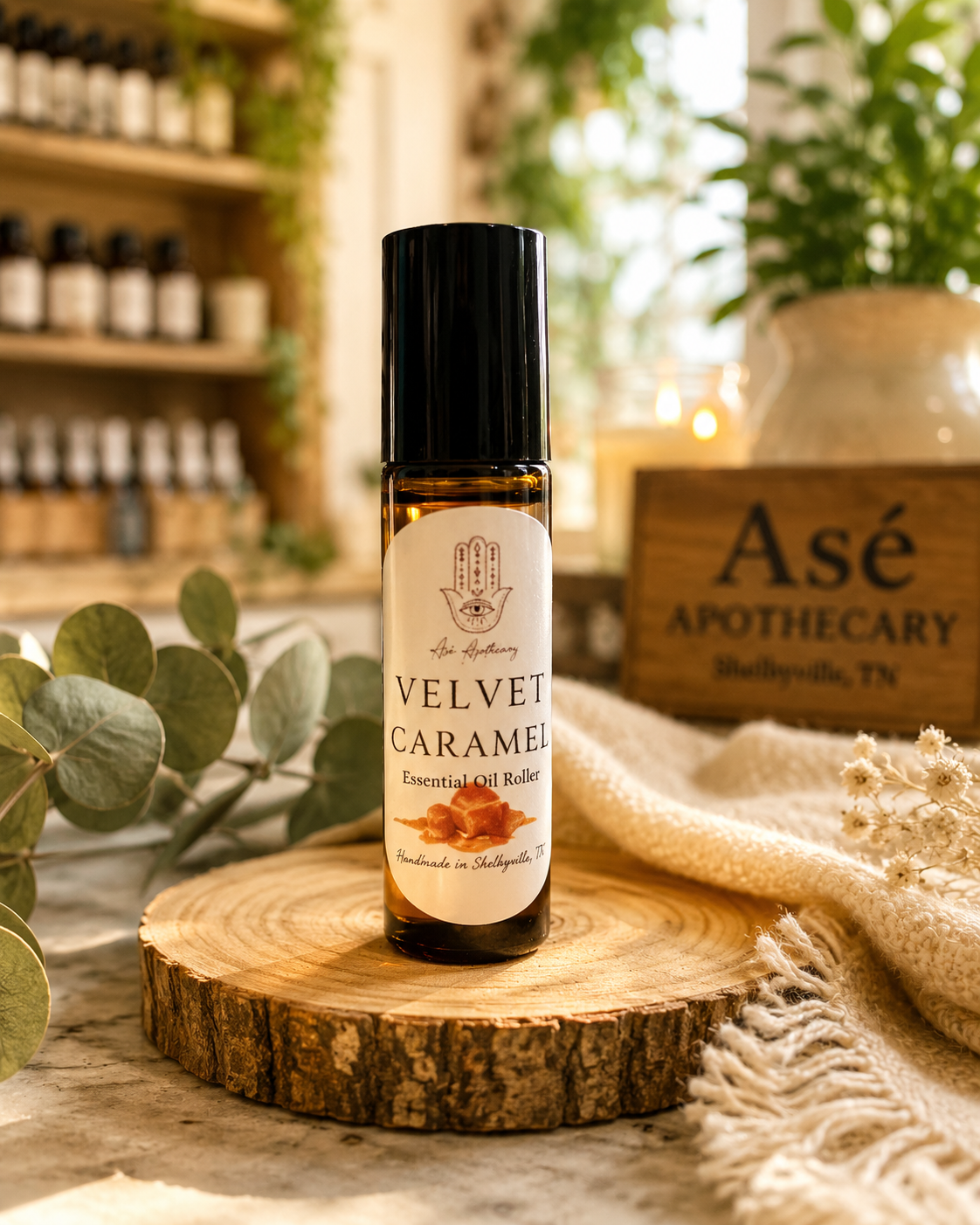 Velvet Carmel Oil Roller