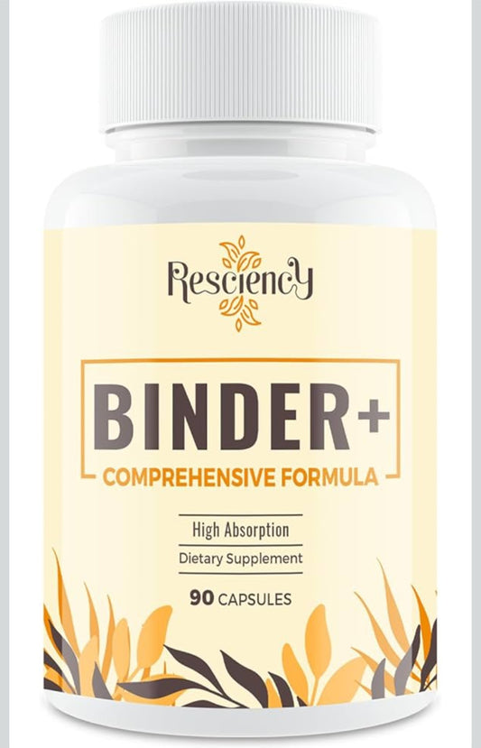 Asè Apothecary Binder+ Detox Support - 90 Capsules