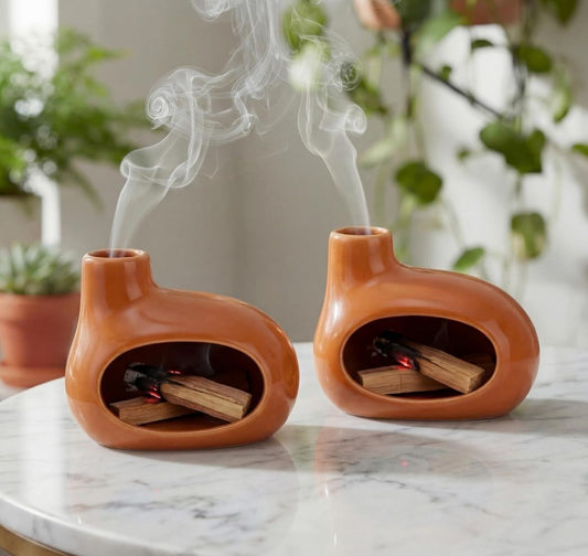 Mini Ceramic Ritual Fireplace