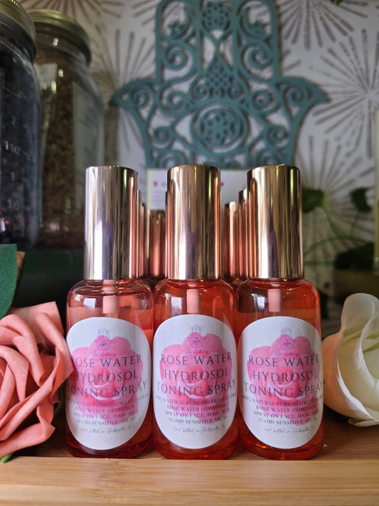 Rose Hydrosol - 2 oz Bottle