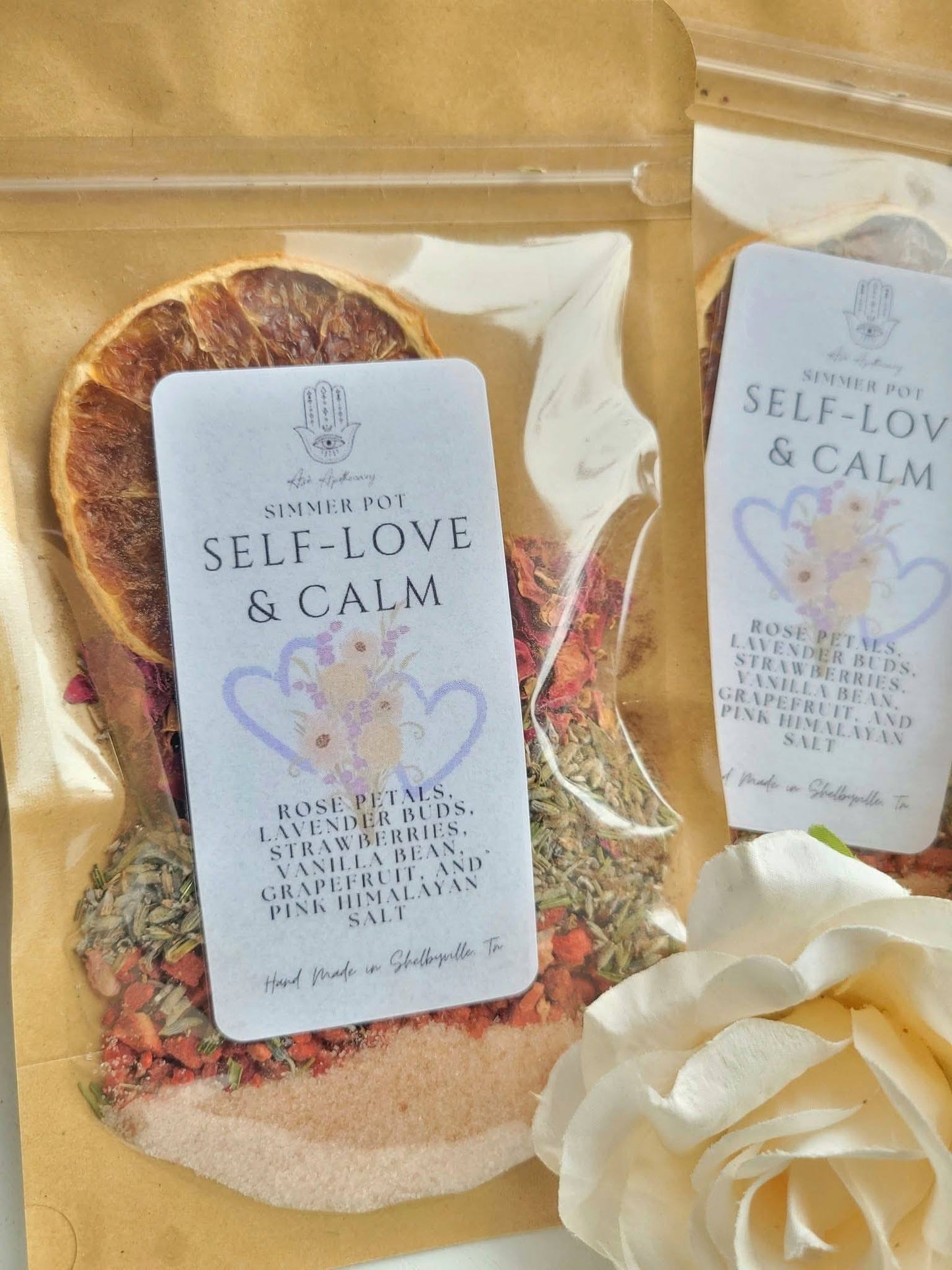 SELF-LOVE & CALM - Simmer Pot - 1 bag