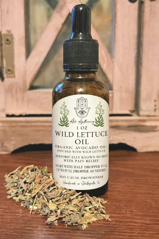 Wild Lettuce Oil - 1 oz