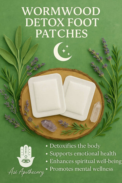 Wormwood Detox Foot Pads - 2 pack